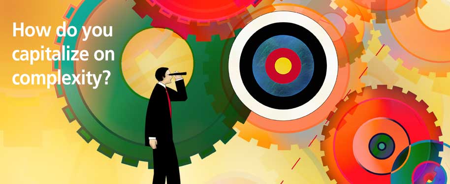 How do you capitalise on complexity?
