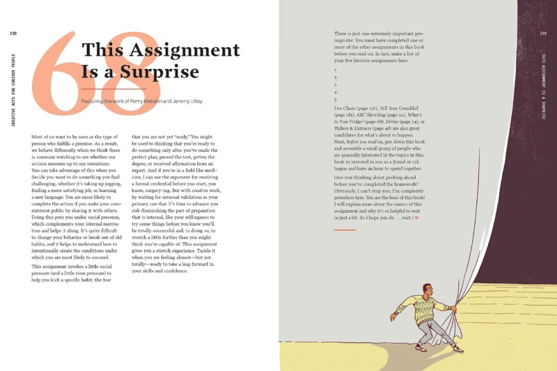 Detail from Creative Acts for Curious People