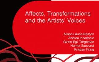 Affects, Transformations, and the Artists’ Voices book review