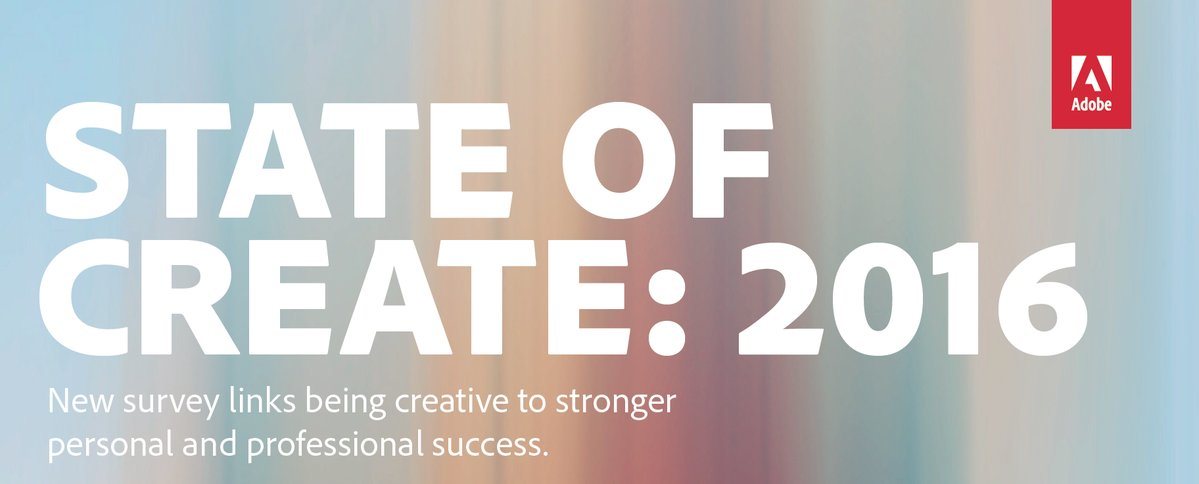 Adobe creativity study 2016