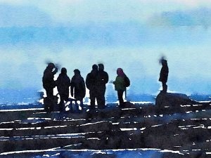 Digital watercolour by Linda Naiman © 2016