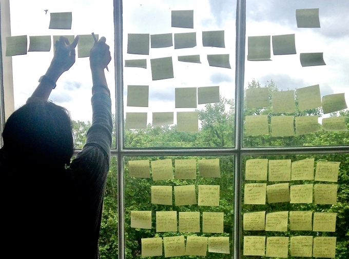 Design Thinking in London UK. Photo by Linda Naiman