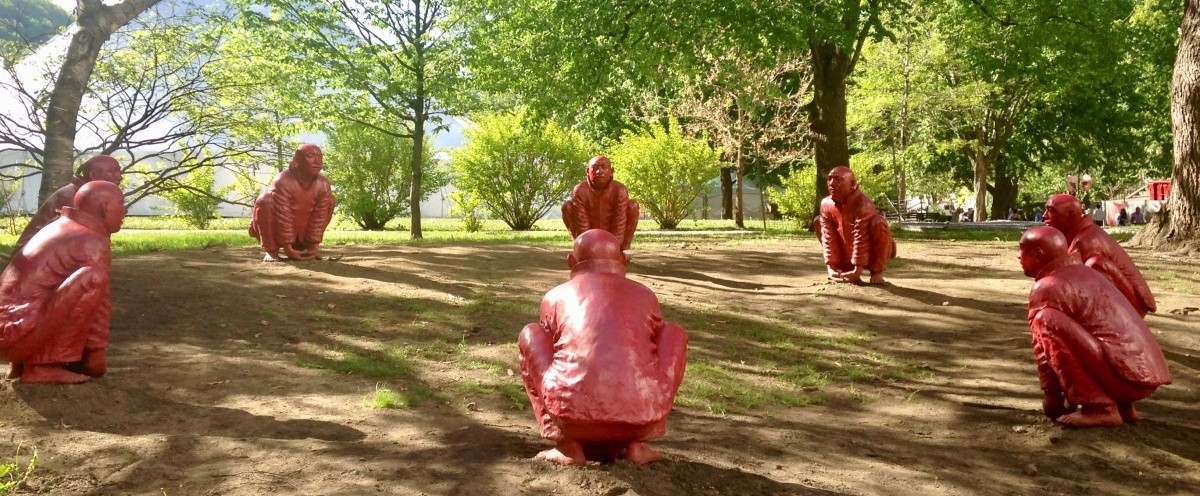 The Meeting by Wang Shugang (Part of the Vancouver Biennale collection)