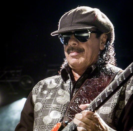 Santana By Larry PhilpotAttribution should be: Photo credit: Larry Philpot, www.soundstagephotography.com . - Own work, CC BY-SA 3.0, https://commons.wikimedia.org/w/index.php?curid=28840745