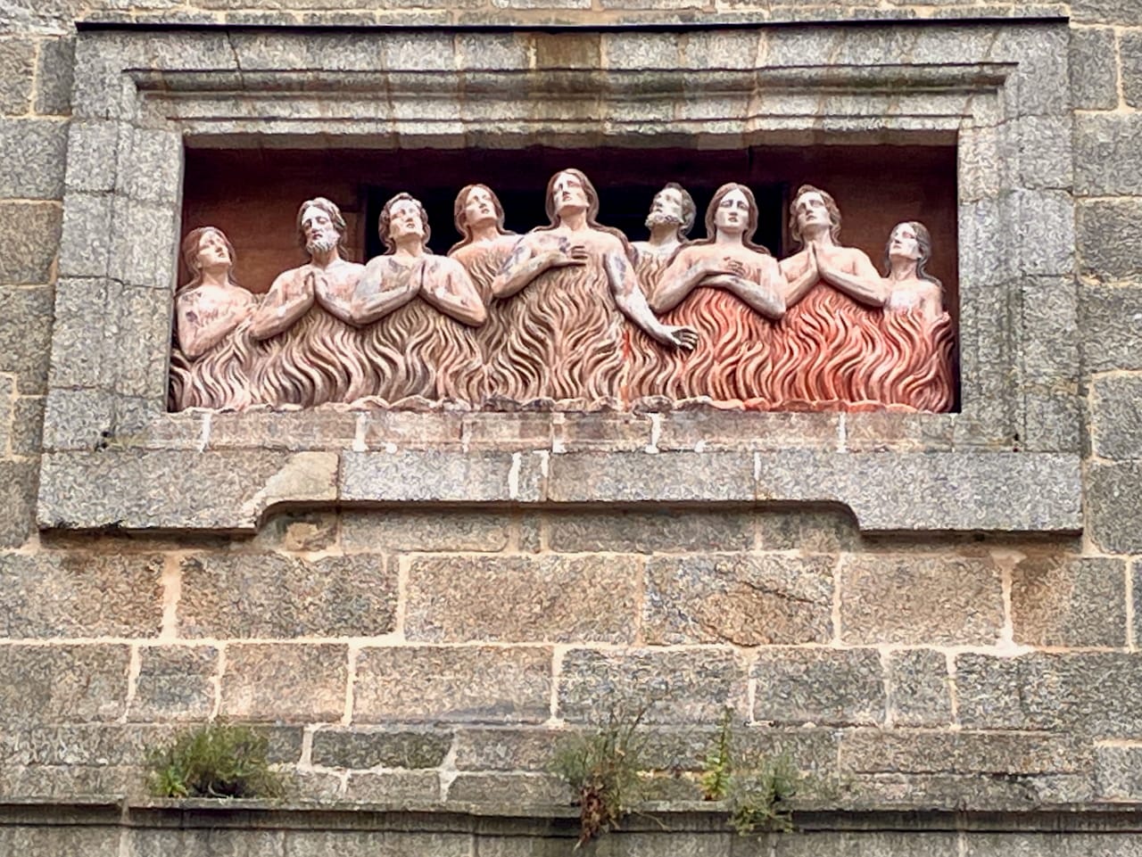 Capela de Ánimas (Chapel of Souls) in Santiago de Compostela, Spain.