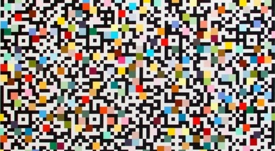 Painting by Douglas Coupland